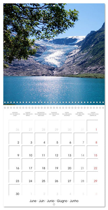 Norway Land of the Vikings and fairy tales (CALVENDO Monthly Calendar 2025)