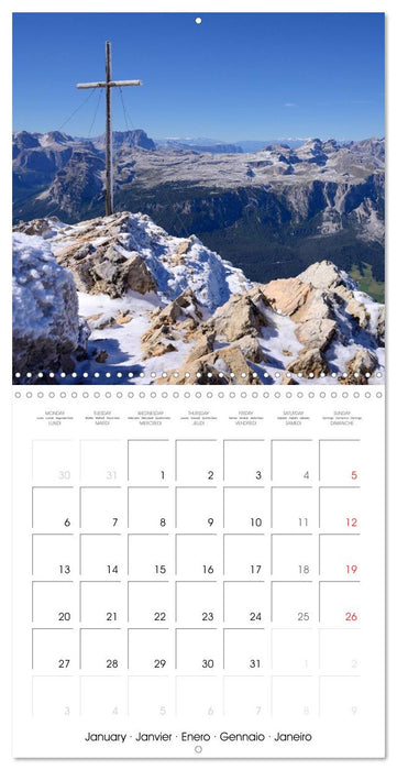 Beautiful Dolomites (CALVENDO Monthly Calendar 2025)