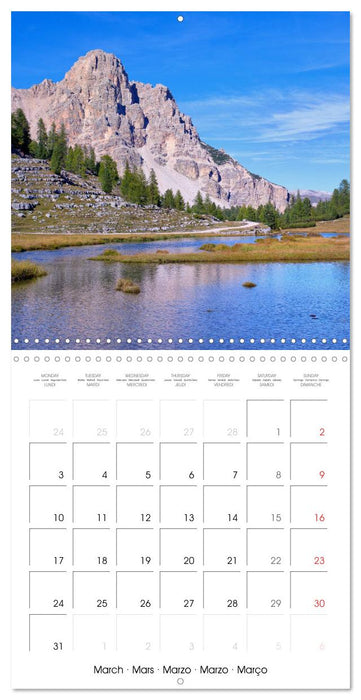 Beautiful Dolomites (CALVENDO Monthly Calendar 2025)