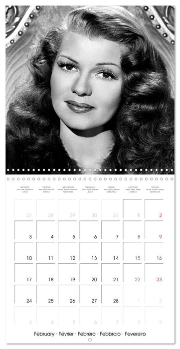 Movie Stars - Angels of the Golden Age (CALVENDO Monthly Calendar 2025)