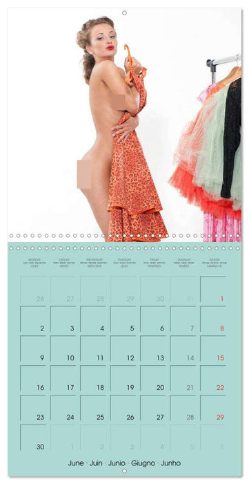 Pin-ups - sexy, funny and hot (CALVENDO Monthly Calendar 2025)