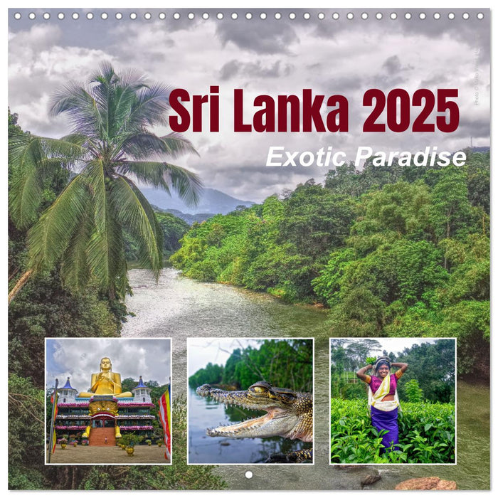 Sri Lanka 2025 - Exotic Paradise (CALVENDO Monthly Calendar 2025)