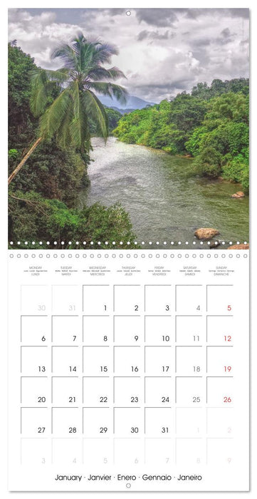 Sri Lanka 2025 - Exotic Paradise (CALVENDO Monthly Calendar 2025)