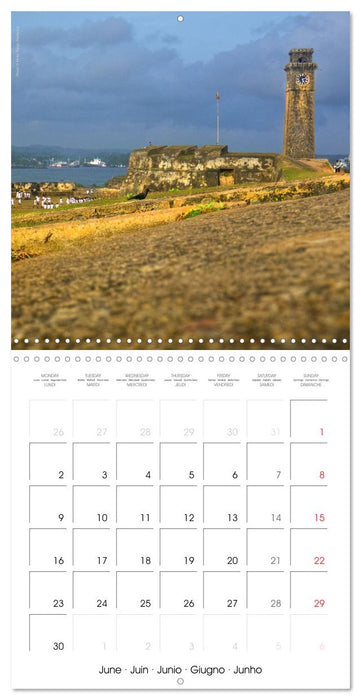 Sri Lanka 2025 - Exotic Paradise (CALVENDO Monthly Calendar 2025)