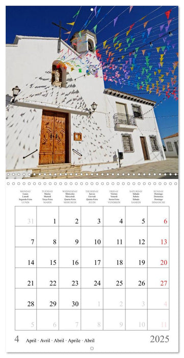 Costa Blanca Spain´s Sun-Kissed South (CALVENDO Monthly Calendar 2025)