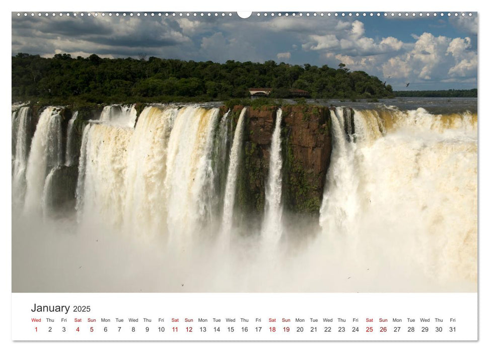 A quick trip to Argentina and Chile (CALVENDO Monthly Calendar 2025)