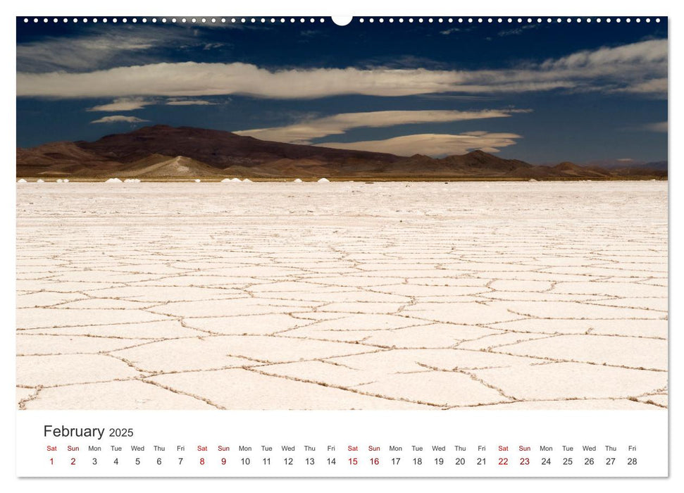 A quick trip to Argentina and Chile (CALVENDO Monthly Calendar 2025)