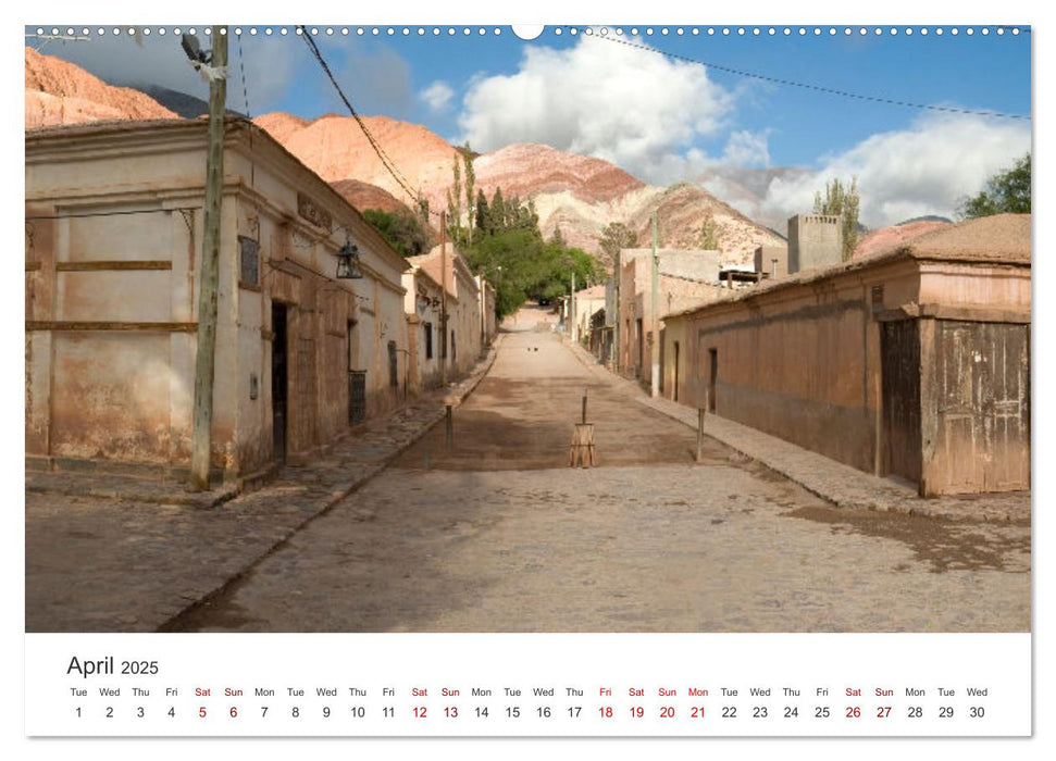 A quick trip to Argentina and Chile (CALVENDO Monthly Calendar 2025)