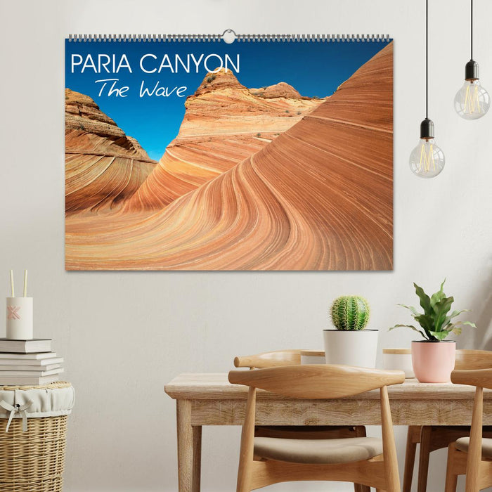 Paria Canyon The Wave (CALVENDO Monthly Calendar 2025)