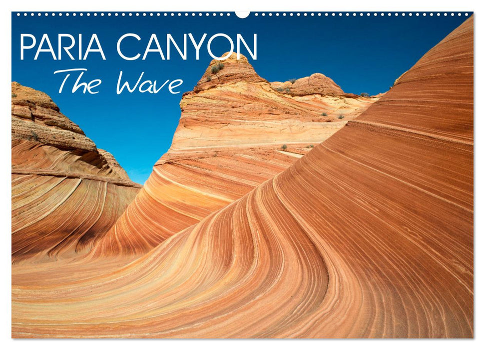 Paria Canyon The Wave (CALVENDO Monthly Calendar 2025)