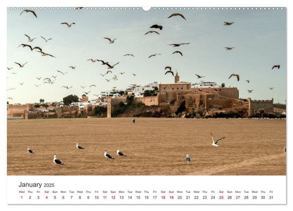 A quick trip to Morocco (CALVENDO Monthly Calendar 2025)