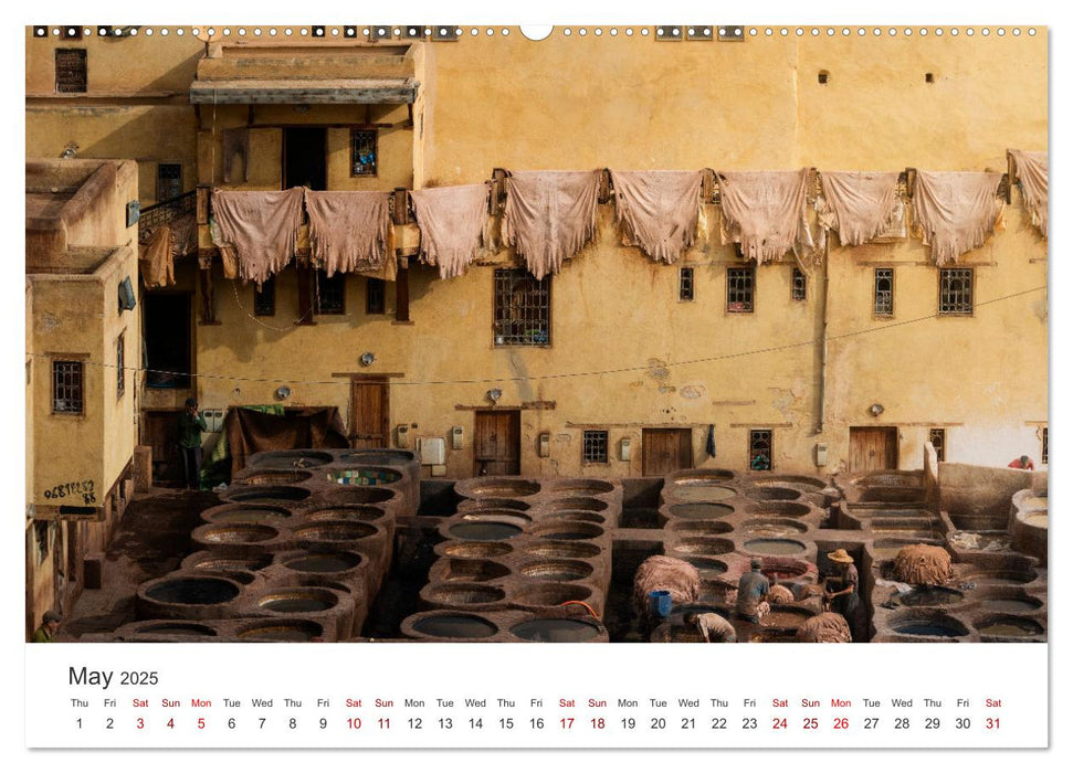 A quick trip to Morocco (CALVENDO Monthly Calendar 2025)