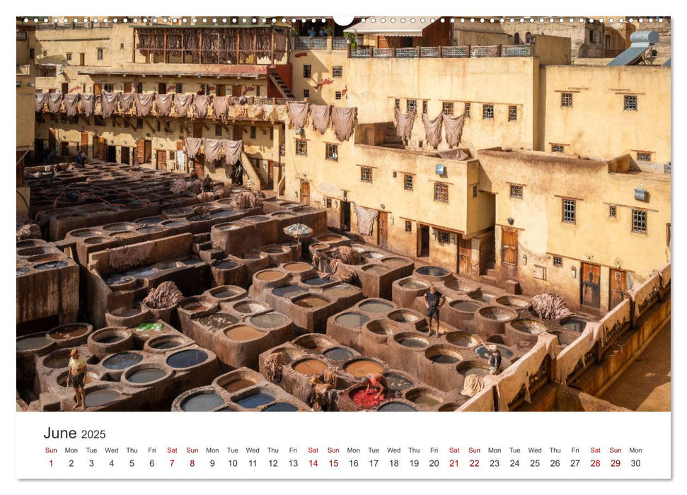 A quick trip to Morocco (CALVENDO Monthly Calendar 2025)