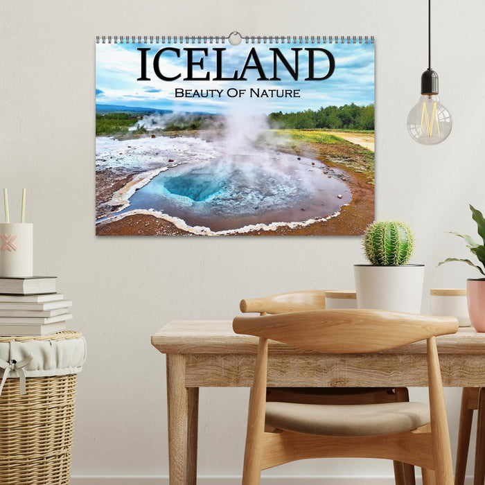 Iceland Beauty of Nature (CALVENDO Monthly Calendar 2025)