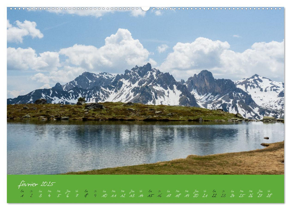 Le long de la Clarée, une rencontre avec la nature (CALVENDO Calendrier supérieur 2025)