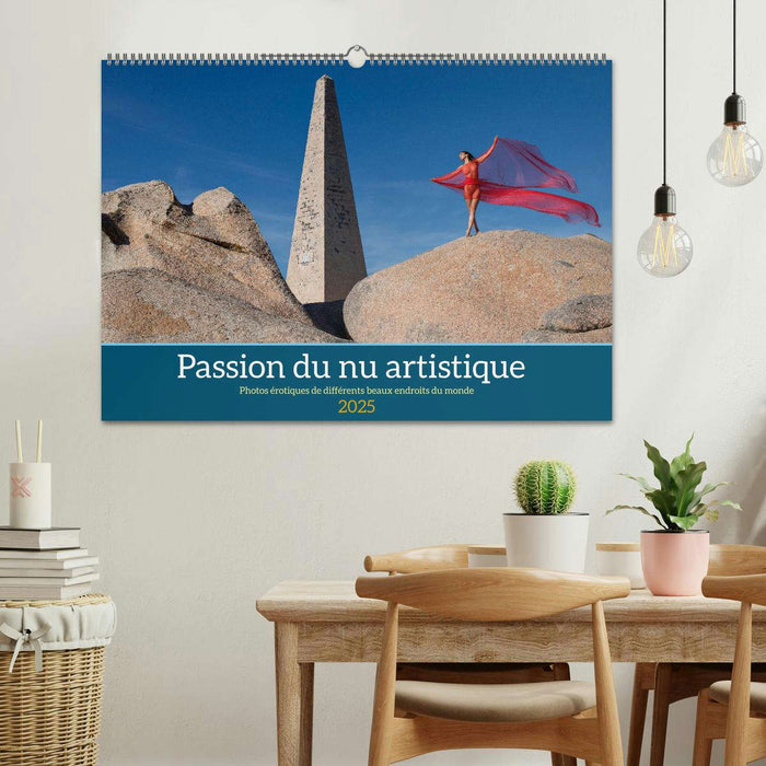 Passion du nu artistique (CALVENDO Calendrier mensuel 2025)