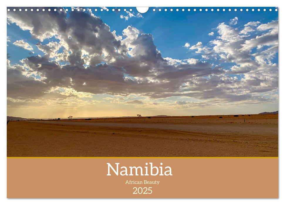 Namibia - African Beauty (CALVENDO Monthly Calendar 2025)