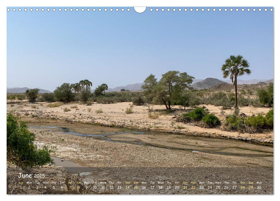 Namibia - African Beauty (CALVENDO Monthly Calendar 2025)