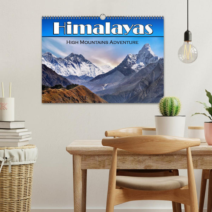 Himalayas high mountains adventure (CALVENDO Monthly Calendar 2025)