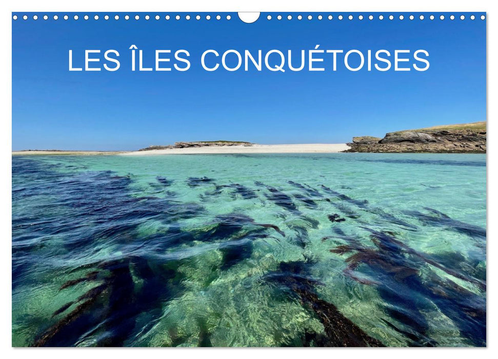 Les îles conquétoises (CALVENDO Calendrier mensuel 2025)