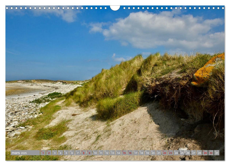 Les îles conquétoises (CALVENDO Calendrier mensuel 2025)