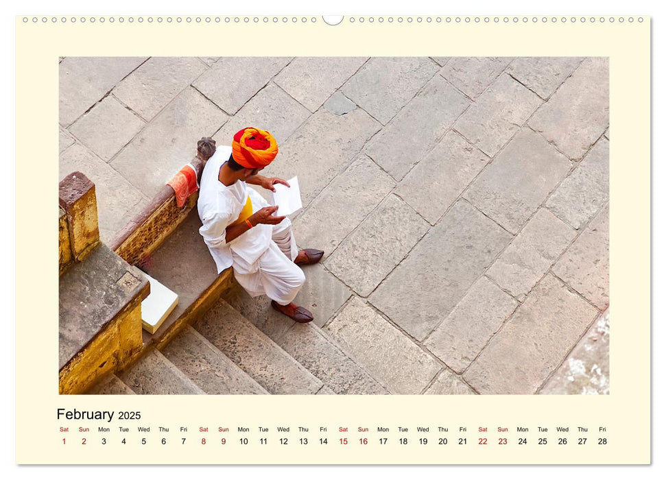 Great impressions of INDIA featuring awesome pictures (CALVENDO Monthly Calendar 2025)