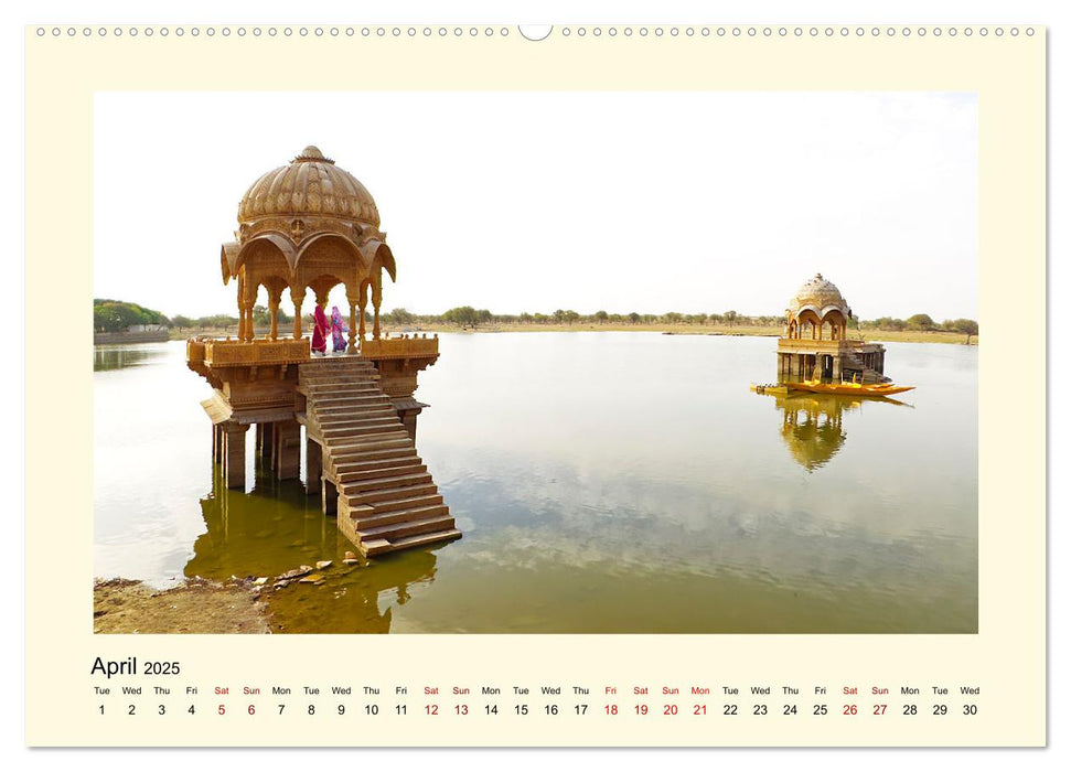 Great impressions of INDIA featuring awesome pictures (CALVENDO Monthly Calendar 2025)