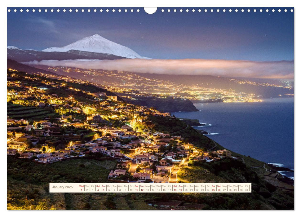 Magical Tenerife (CALVENDO Monthly Calendar 2025)