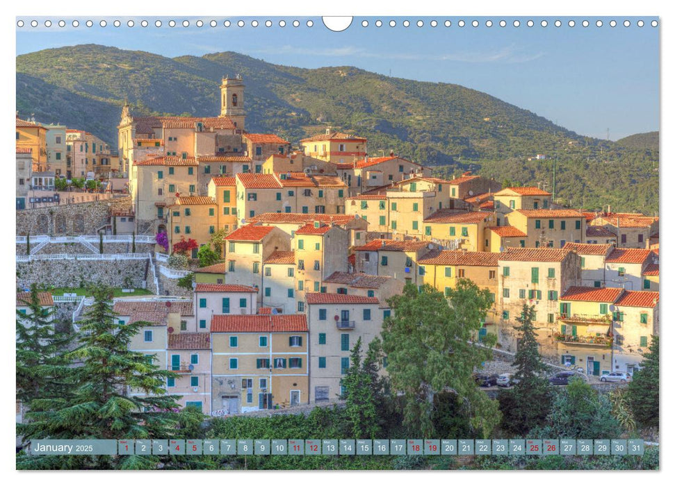 Elba in Italy - The Mediterranean dream island for romantics (CALVENDO Monthly Calendar 2025)