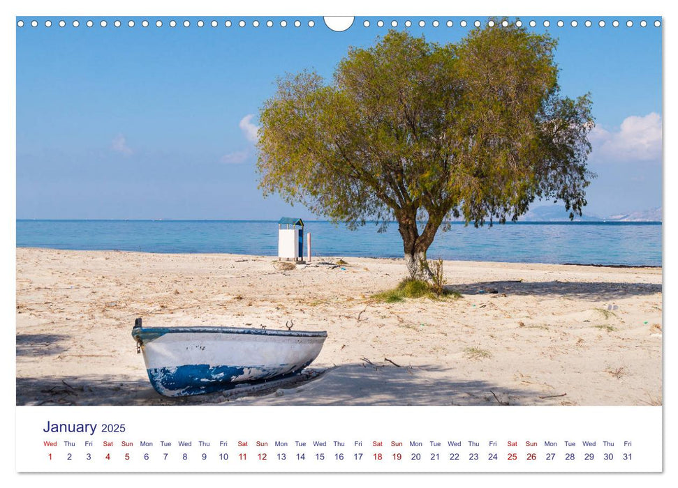 Kos Island - The Island of Hippocrates (CALVENDO Monthly Calendar 2025)