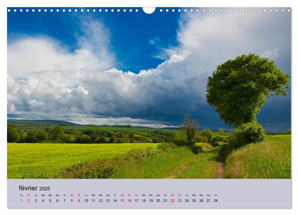 Moments dans le Morvan (CALVENDO Calendrier mensuel 2025)