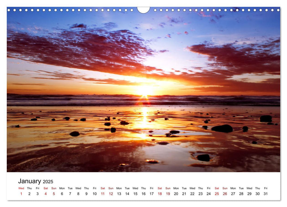 The Sea - A place for dreams (CALVENDO Monthly Calendar 2025)