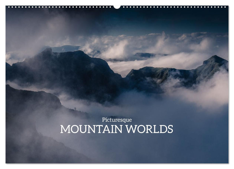 Picturesque Mountain Worlds (CALVENDO Monthly Calendar 2025)