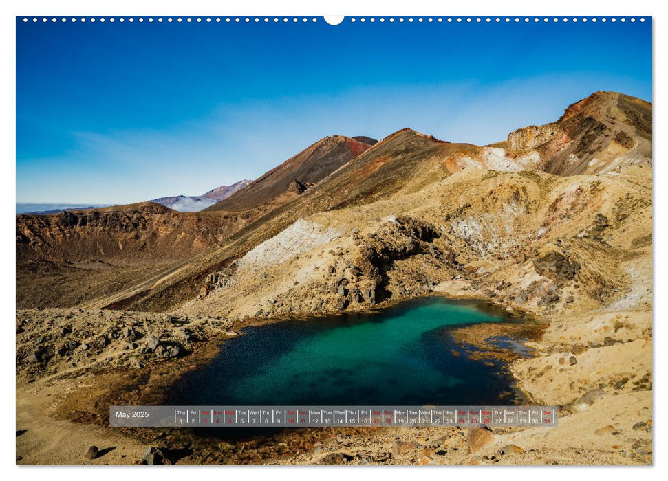 Picturesque Mountain Worlds (CALVENDO Monthly Calendar 2025)