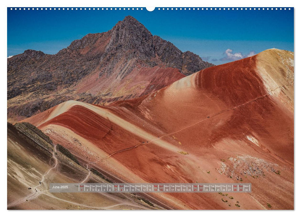 Picturesque Mountain Worlds (CALVENDO Monthly Calendar 2025)