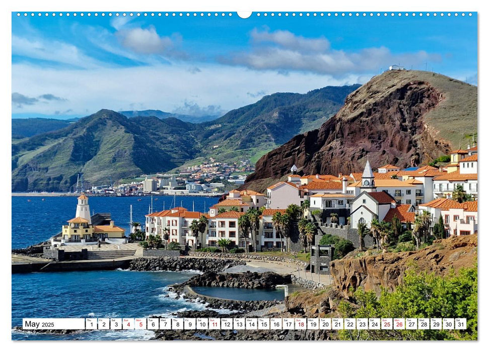 Madeira island of eternal spring (CALVENDO Monthly Calendar 2025)