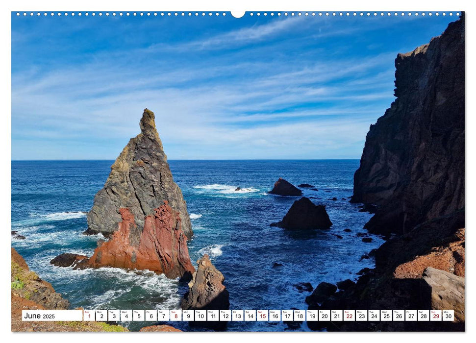 Madeira island of eternal spring (CALVENDO Monthly Calendar 2025)