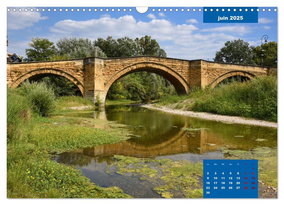 Ponts historiques de Provence (CALVENDO Calendrier mensuel 2025)