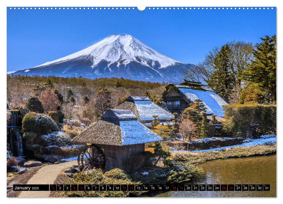 Japan - between tradition and modernity (CALVENDO Monthly Calendar 2025)