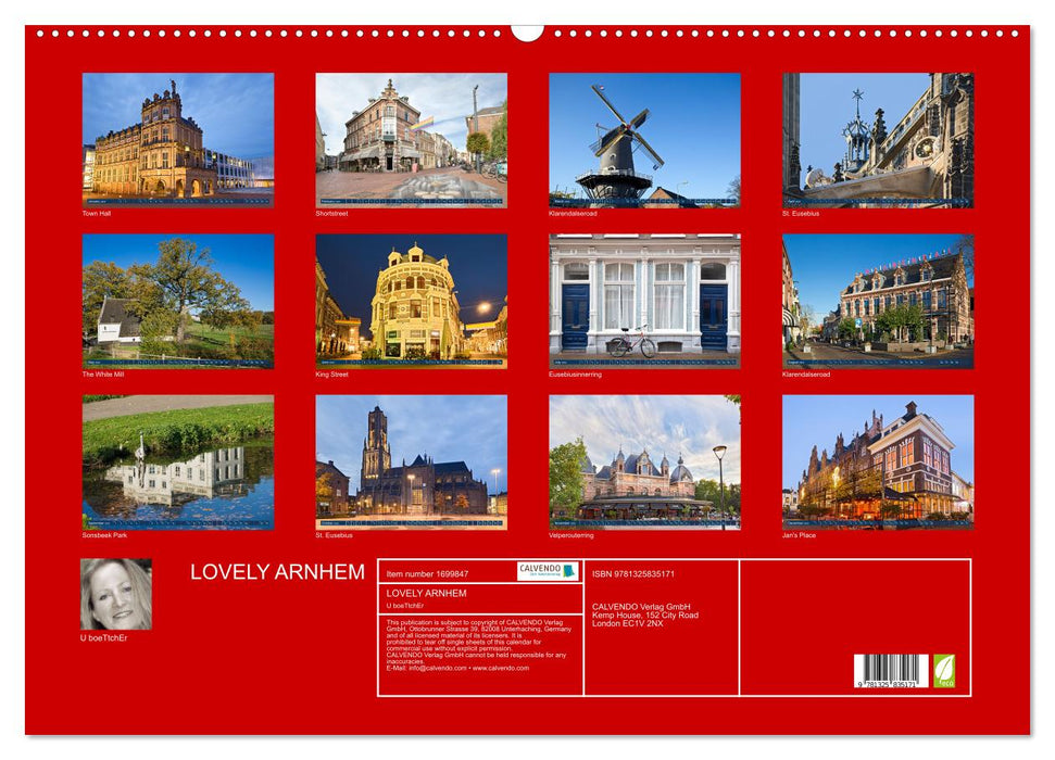 LOVELY ARNHEM (CALVENDO Monthly Calendar 2025)