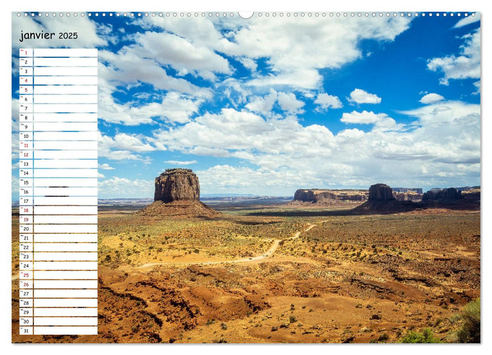 Arizona, une rencontre avec la nature (CALVENDO Calendrier mensuel 2025)