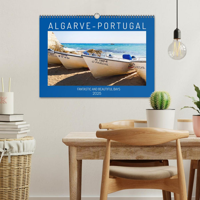 ALGARVE PORTUGAL FANTASTIC AND BEAUTIFUL BAYS (CALVENDO Monthly Calendar 2025)