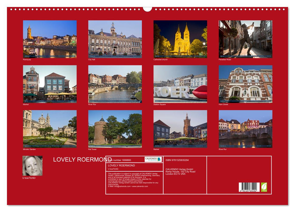 LOVELY ROERMOND (CALVENDO Monthly Calendar 2025)