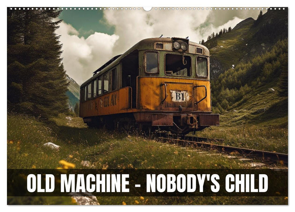 Old machine - nobody's child (CALVENDO Monthly Calendar 2025)