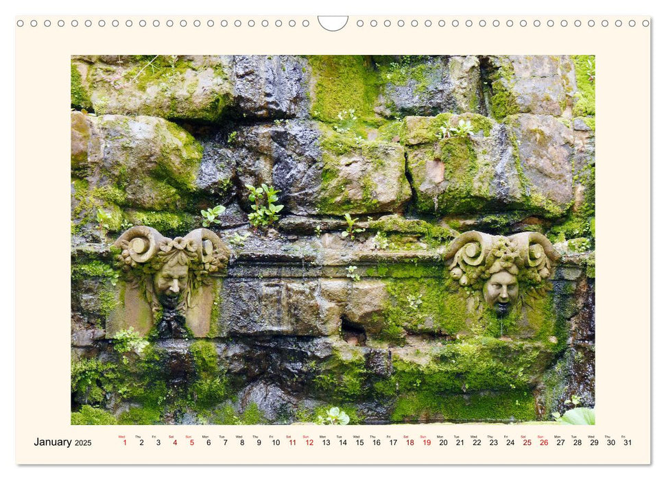 Lovely Water Features (CALVENDO Monthly Calendar 2025)