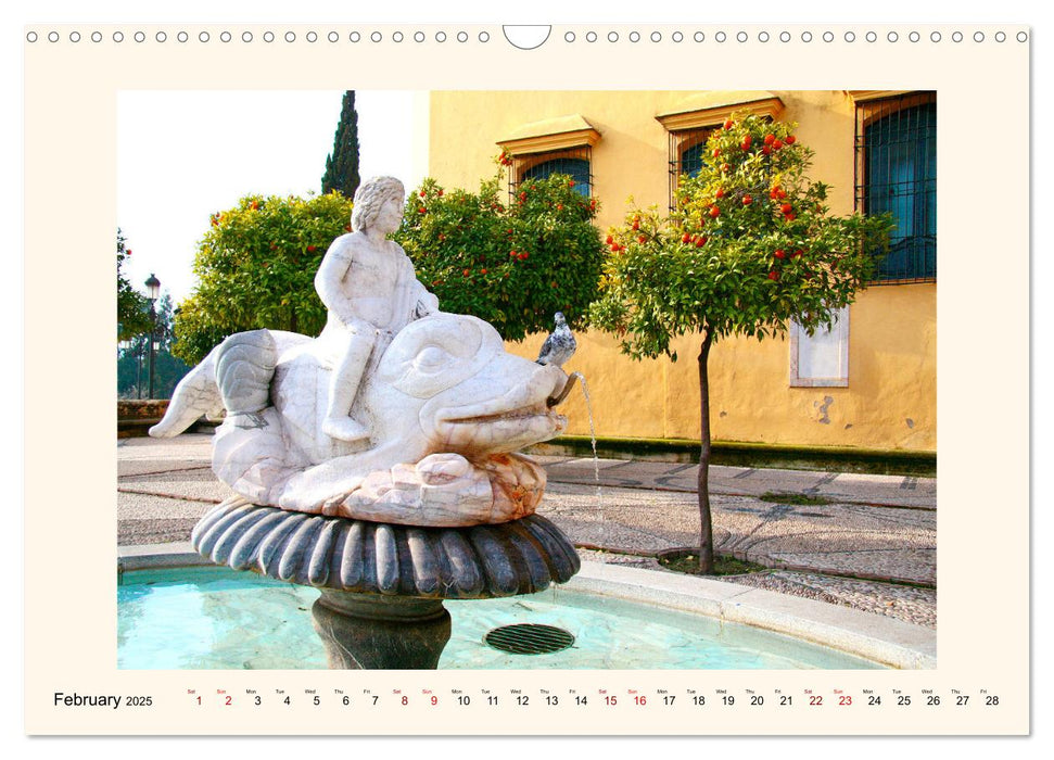 Lovely Water Features (CALVENDO Monthly Calendar 2025)