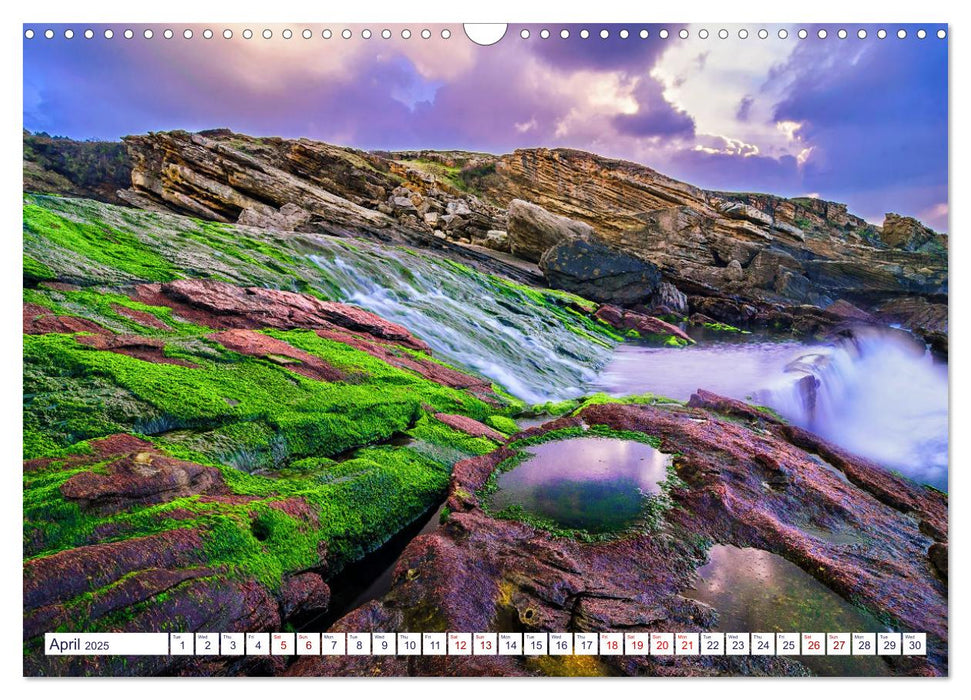 Colorful North of Spain (CALVENDO Monthly Calendar 2025)