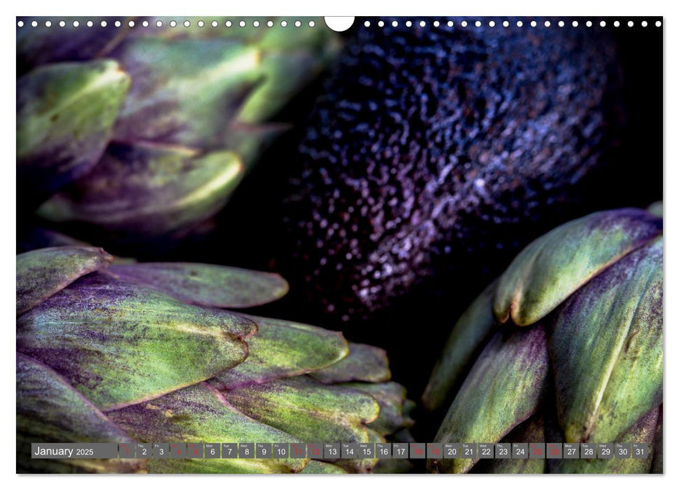 Dark and Moody - Mystical Kitchen Still Life (CALVENDO Monthly Calendar 2025)