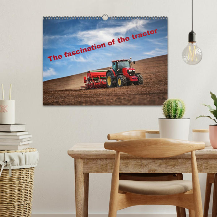 The fascination of the tractor (CALVENDO Monthly Calendar 2025)