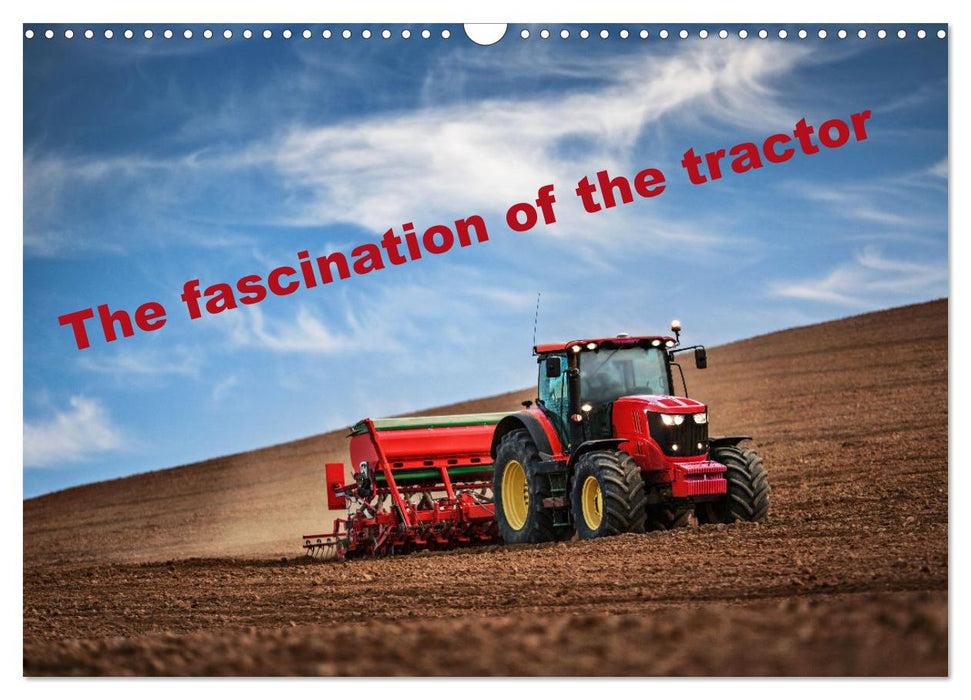 The fascination of the tractor (CALVENDO Monthly Calendar 2025)